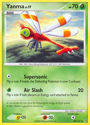 Pokemon TCG - Supreme Victors - Yanma - 88