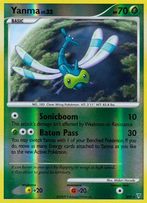 Pokemon TCG - Supreme Victors - Yanma - SH9 - Reverse Holofoil