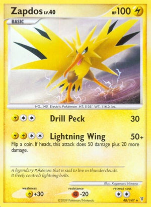 Pokemon TCG - Supreme Victors - Zapdos - 48