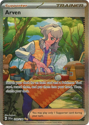 Pokemon TCG - SV01: Scarlet & Violet Base Set - Arven - 249/198 - Holofoil
