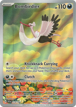 Pokemon TCG - SV01: Scarlet & Violet Base Set - Bombirdier - 219/198 - Holofoil