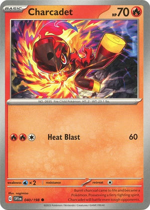 Pokemon TCG - SV01: Scarlet & Violet Base Set - Charcadet - 040/198