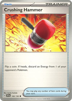 Pokemon TCG - SV01: Scarlet & Violet Base Set - Crushing Hammer - 168/198