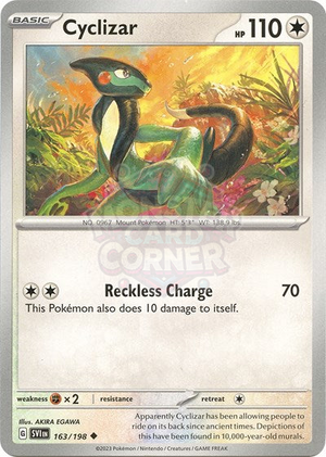 Pokemon TCG - SV01: Scarlet & Violet Base Set - Cyclizar - 163/198
