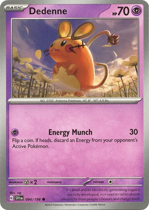 Pokemon TCG - SV01: Scarlet & Violet Base Set - Dedenne - 094/198