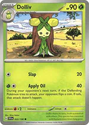 Pokemon TCG - SV01: Scarlet & Violet Base Set - Dolliv - 022/198