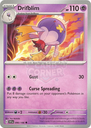 Pokemon TCG - SV01: Scarlet & Violet Base Set - Drifblim - 090/198