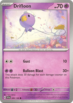Pokemon TCG - SV01: Scarlet & Violet Base Set - Drifloon - 089/198