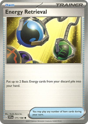 Pokemon TCG - SV01: Scarlet & Violet Base Set - Energy Retrieval - 171/198 - Reverse Holofoil