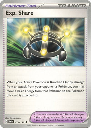 Pokemon TCG - SV01: Scarlet & Violet Base Set - Exp. Share - 174/198 - Reverse Holofoil