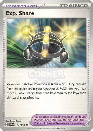 Pokemon TCG - SV01: Scarlet & Violet Base Set - Exp. Share - 174/198