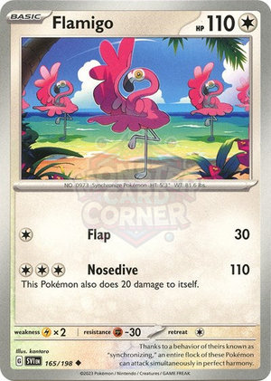 Pokemon TCG - SV01: Scarlet & Violet Base Set - Flamigo - 165/198