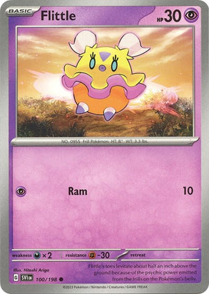 Pokemon TCG - SV01: Scarlet & Violet Base Set - Flittle - 100/198 - Reverse Holofoil