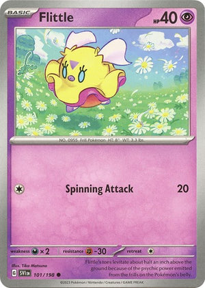 Pokemon TCG - SV01: Scarlet & Violet Base Set - Flittle - 101/198 - Reverse Holofoil