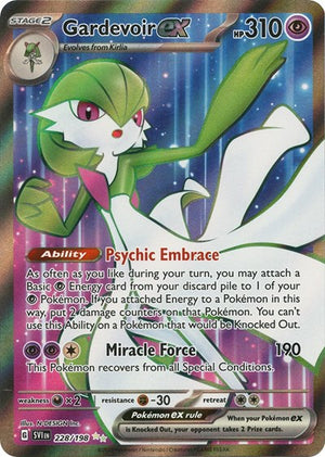 Pokemon TCG - SV01: Scarlet & Violet Base Set - Gardevoir ex - 228/198 - Holofoil