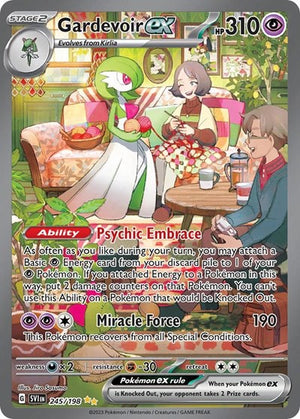 Pokemon TCG - SV01: Scarlet & Violet Base Set - Gardevoir ex - 245/198 - Holofoil