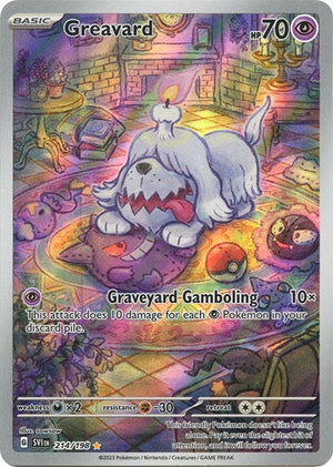 Pokemon TCG - SV01: Scarlet & Violet Base Set - Greavard - 214/198 - Holofoil