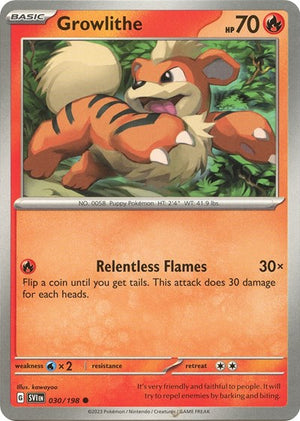 Pokemon TCG - SV01: Scarlet & Violet Base Set - Growlithe - 030/198