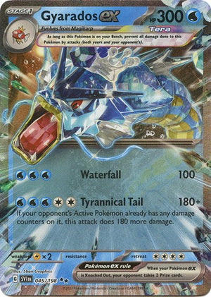Pokemon TCG - SV01: Scarlet & Violet Base Set - Gyarados ex - 045/198 - Holofoil