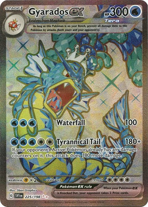 Pokemon TCG - SV01: Scarlet & Violet Base Set - Gyarados ex - 225/198 - Holofoil