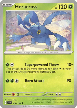 Pokemon TCG - SV01: Scarlet & Violet Base Set - Heracross - 002/198