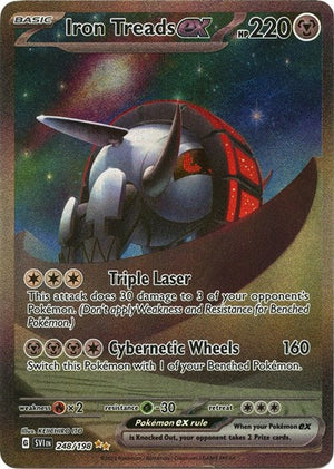 Pokemon TCG - SV01: Scarlet & Violet Base Set - Iron Treads ex - 248/198 - Holofoil