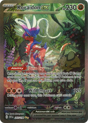 Pokemon TCG - SV01: Scarlet & Violet Base Set - Koraidon ex - 247/198 - Holofoil