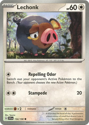 Pokemon TCG - SV01: Scarlet & Violet Base Set - Lechonk - 154/198