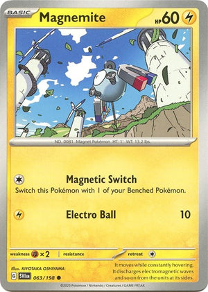 Pokemon TCG - SV01: Scarlet & Violet Base Set - Magnemite - 063/198