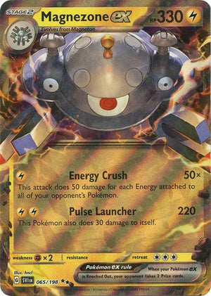 Pokemon TCG - SV01: Scarlet & Violet Base Set - Magnezone ex - 065/198 - Holofoil