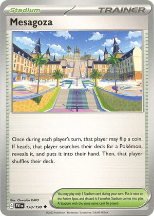 Pokemon TCG - SV01: Scarlet & Violet Base Set - Mesagoza - 178/198 - Reverse Holofoil