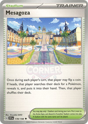 Pokemon TCG - SV01: Scarlet & Violet Base Set - Mesagoza - 178/198