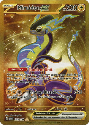 Pokemon TCG - SV01: Scarlet & Violet Base Set - Miraidon ex - 253/198 - Holofoil