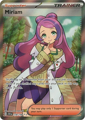 Pokemon TCG - SV01: Scarlet & Violet Base Set - Miriam - 238/198 - Holofoil