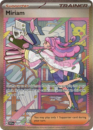 Pokemon TCG - SV01: Scarlet & Violet Base Set - Miriam - 251/198 - Holofoil
