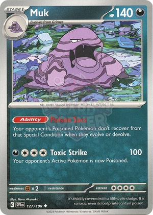 Pokemon TCG - SV01: Scarlet & Violet Base Set - Muk - 127/198