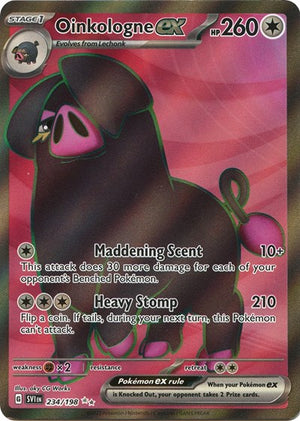 Pokemon TCG - SV01: Scarlet & Violet Base Set - Oinkologne ex - 234/198 - Holofoil