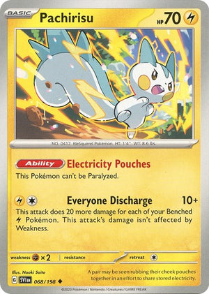 Pokemon TCG - SV01: Scarlet & Violet Base Set - Pachirisu - 068/198