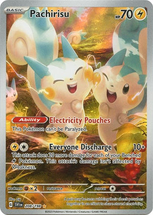 Pokemon TCG - SV01: Scarlet & Violet Base Set - Pachirisu - 208/198 - Holofoil