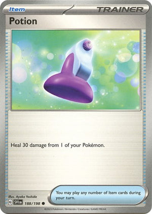 Pokemon TCG - SV01: Scarlet & Violet Base Set - Potion - 188/198 - Reverse Holofoil