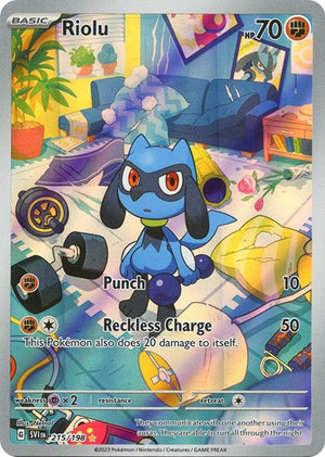 Pokemon TCG - SV01: Scarlet & Violet Base Set - Riolu - 215/198 - Holofoil
