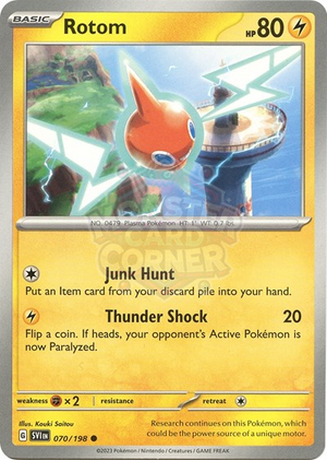 Pokemon TCG - SV01: Scarlet & Violet Base Set - Rotom - 070/198
