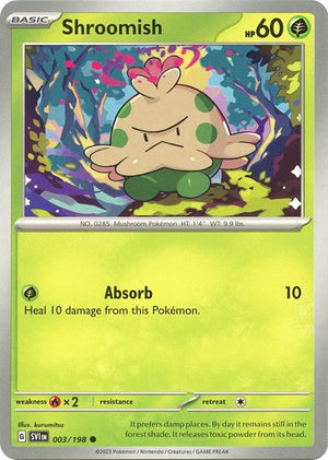 Pokemon TCG - SV01: Scarlet & Violet Base Set - Shroomish - 003/198