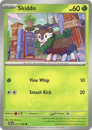 Pokemon TCG - SV01: Scarlet & Violet Base Set - Skiddo - 011/198