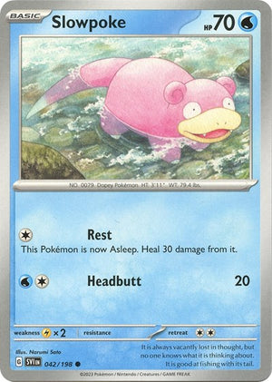 Pokemon TCG - SV01: Scarlet & Violet Base Set - Slowpoke - 042/198
