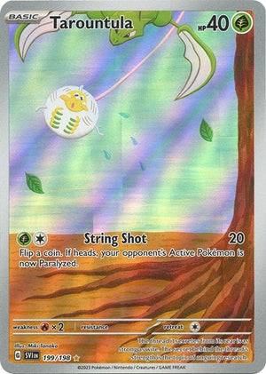 Pokemon TCG - SV01: Scarlet & Violet Base Set - Tarountula - 199/198 - Holofoil