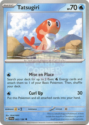 Pokemon TCG - SV01: Scarlet & Violet Base Set - Tatsugiri - 062/198
