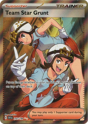 Pokemon TCG - SV01: Scarlet & Violet Base Set - Team Star Grunt - 242/198 - Holofoil