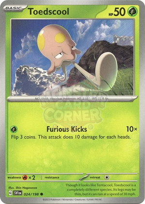 Pokemon TCG - SV01: Scarlet & Violet Base Set - Toedscool - 024/198