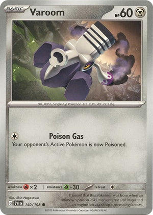 Pokemon TCG - SV01: Scarlet & Violet Base Set - Varoom - 140/198